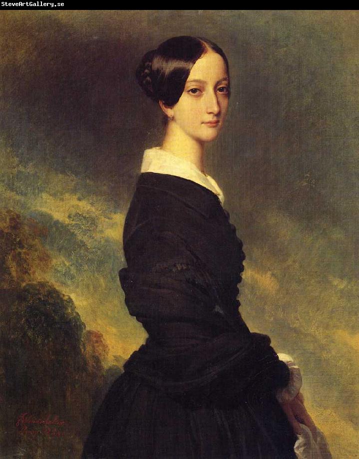 Franz Xaver Winterhalter Francoise Caroline Gonzague, Princesse de Joinville
